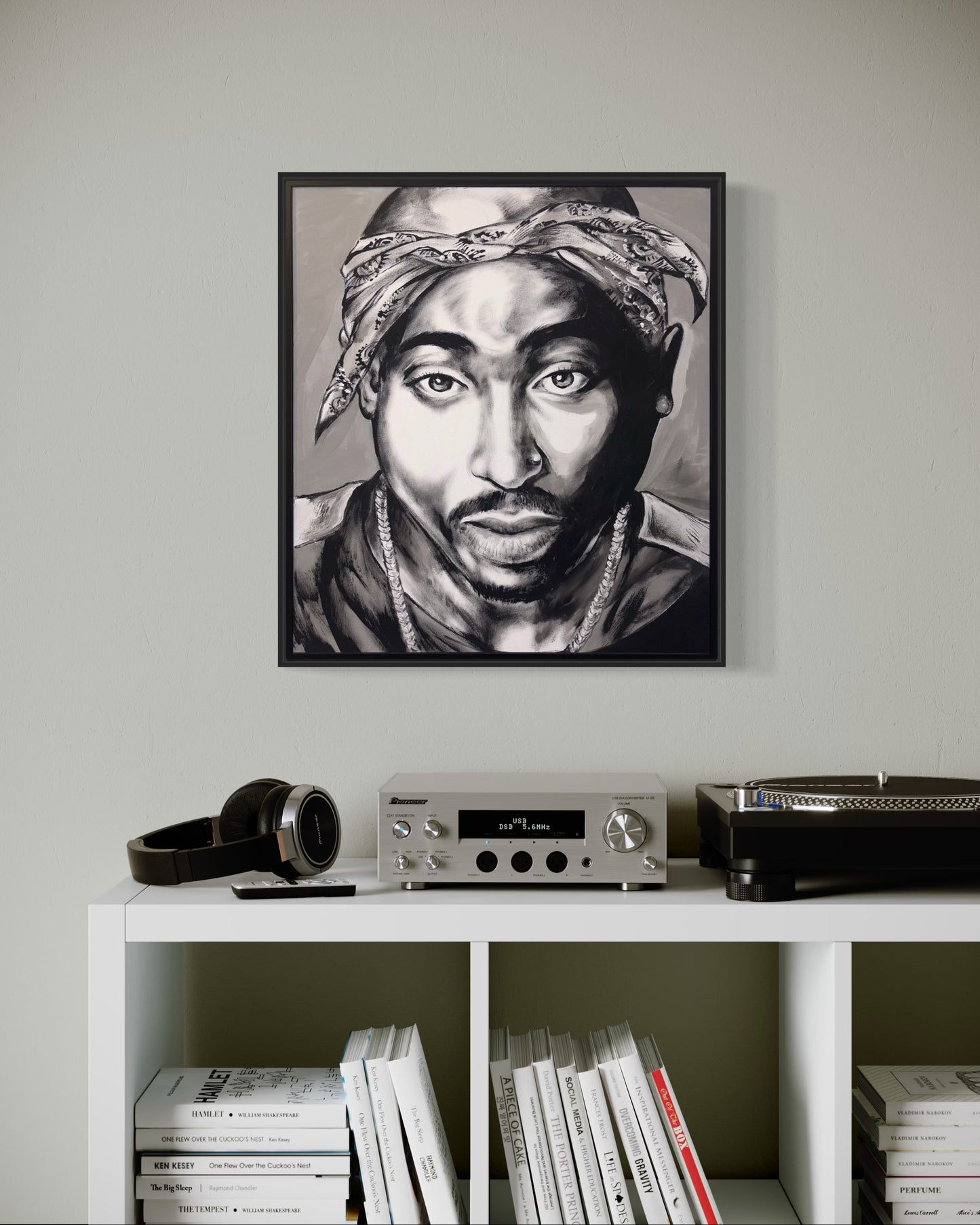 Tupac Canvas Hand Painted